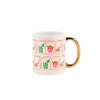 Cozy Cute Ceramic Mug Mahjong