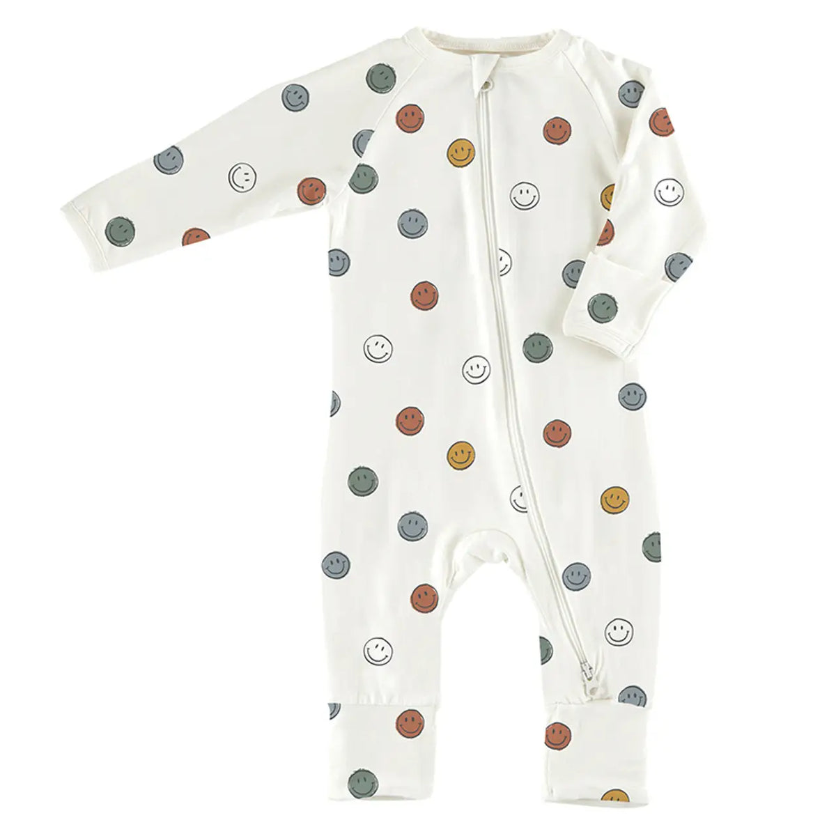 Cozy Romper Smiley Faces