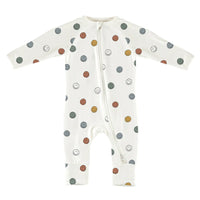 Cozy Romper Smiley Faces