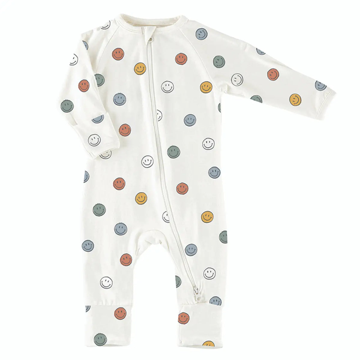 Cozy Romper Smiley Faces