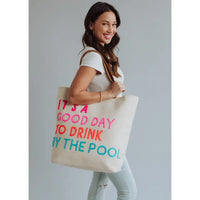 Drink By The Pool Tote