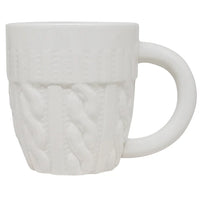Cream Sweater Coffee Mug