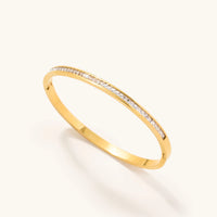 Stainless Steel Crystal Bangle