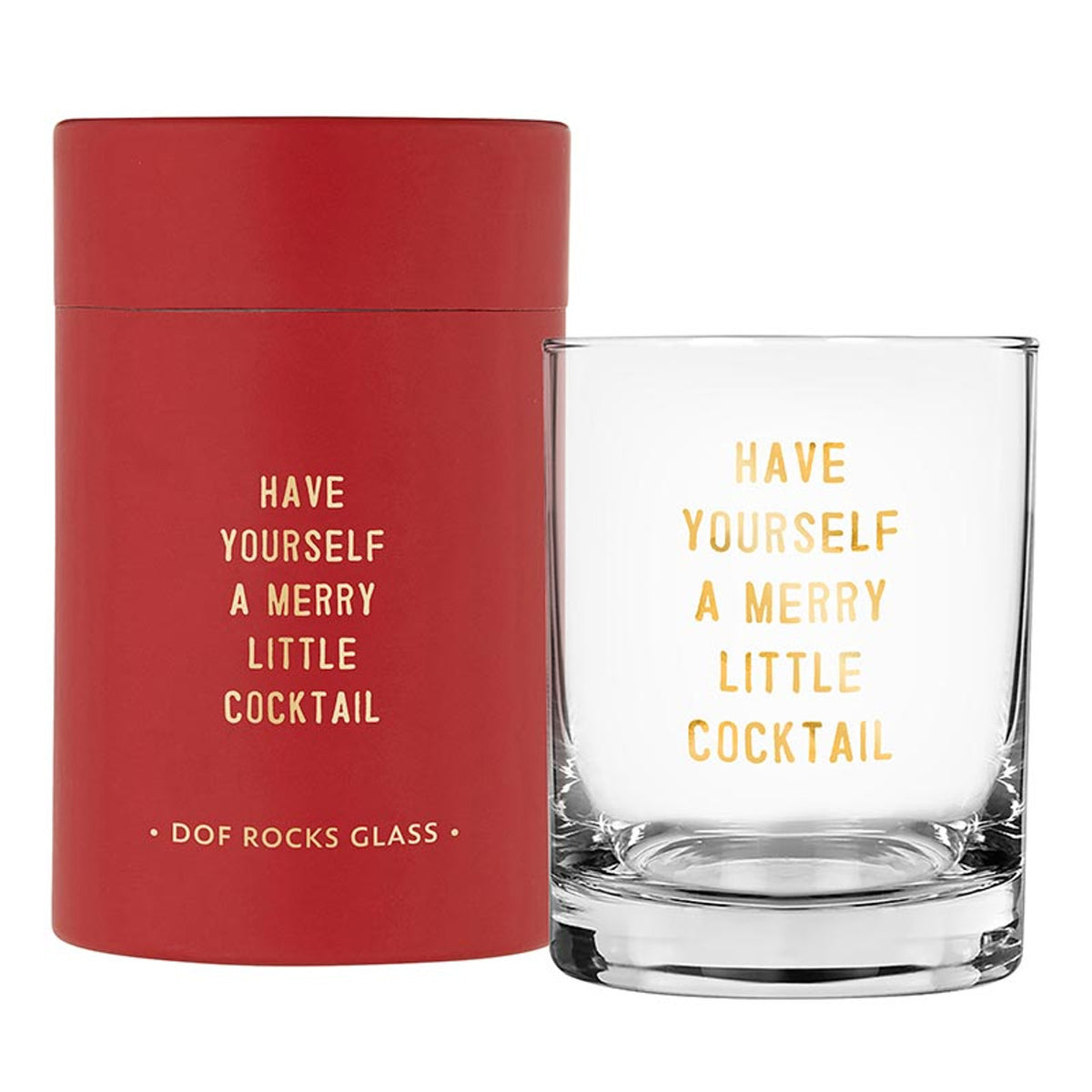 Merry Little Cocktail Glass