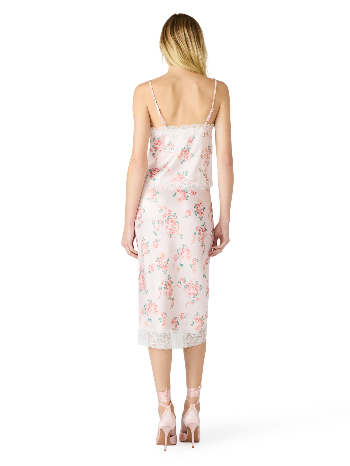 Delany Top Peach Romance