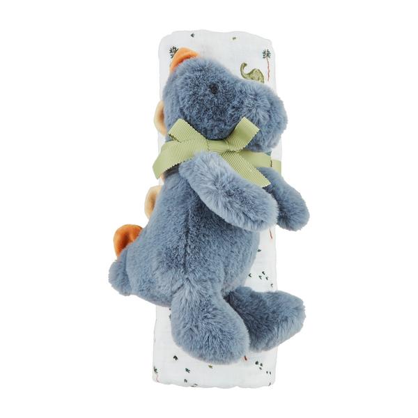 Dino Swaddle and Rattle