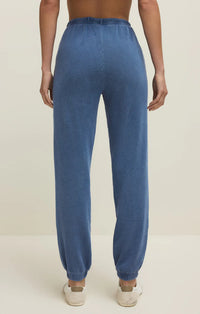 Downtown Knit Denim Jogger Calypso Blue Indigo