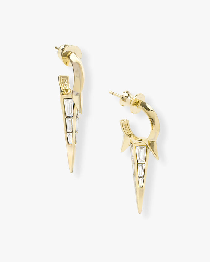 Gabriella Triple Spike Earrings