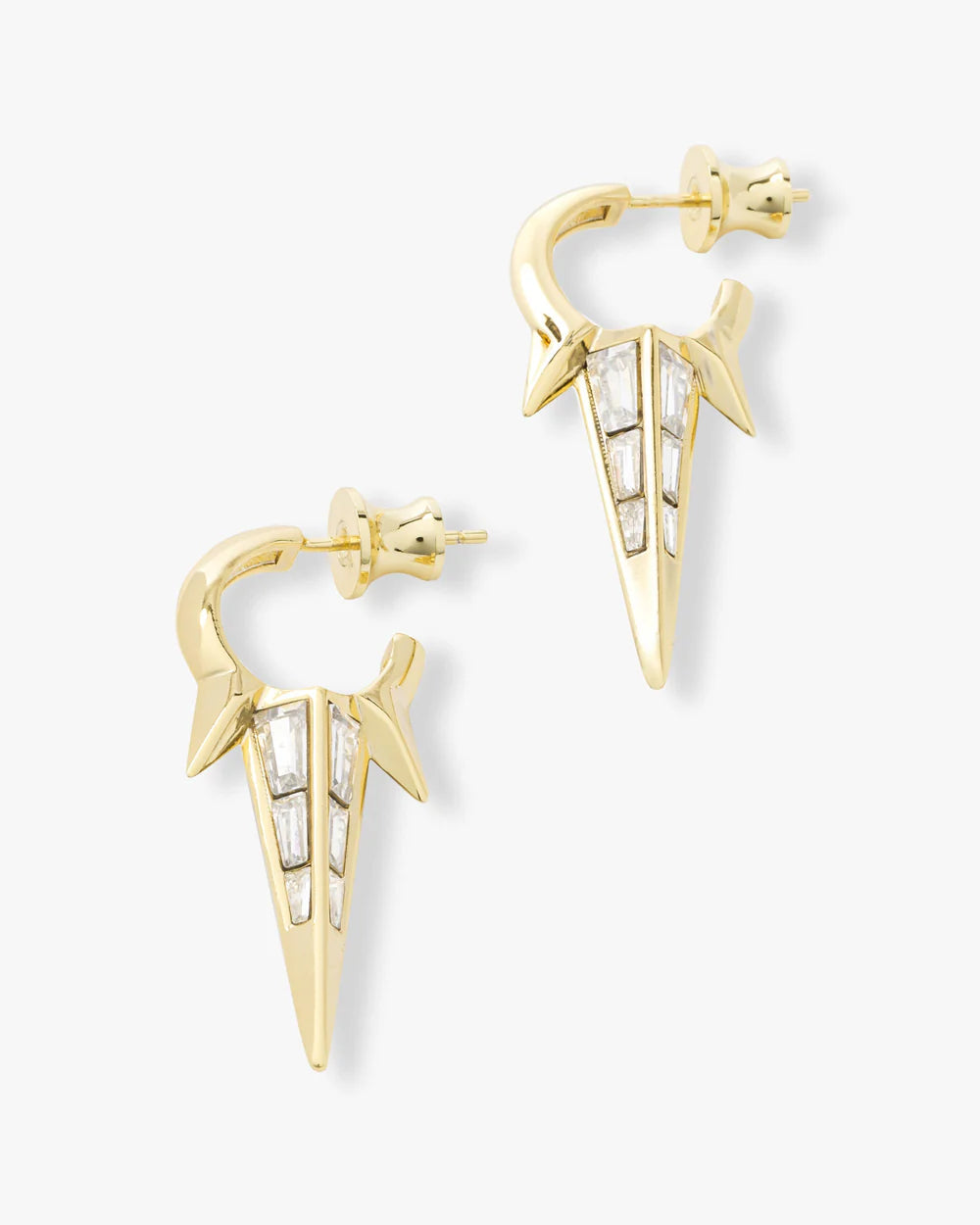 Gabriella Triple Spike Earrings