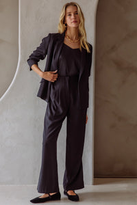 Ripple Sleeve Blazer