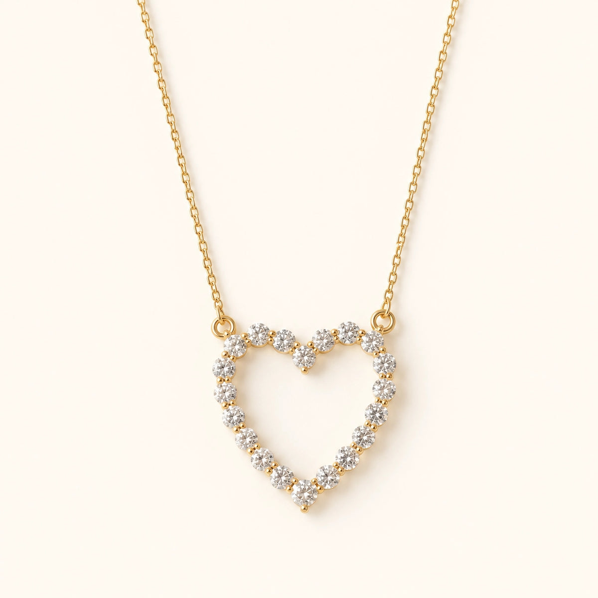 Elizabeth Heart Necklace