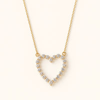 Elizabeth Heart Necklace