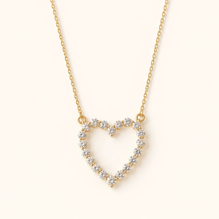 Elizabeth Heart Necklace