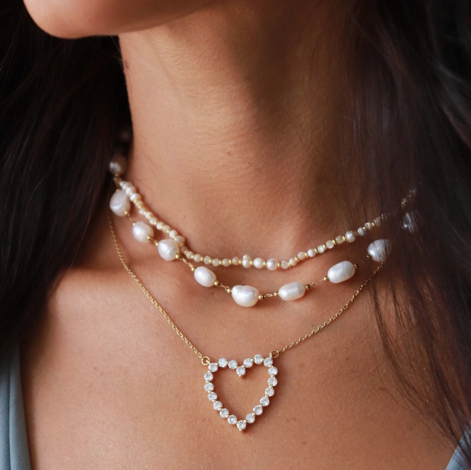 Elizabeth Heart Necklace