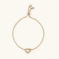 Elizabeth Crystal Heart Slider