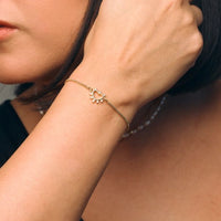 Elizabeth Crystal Heart Slider