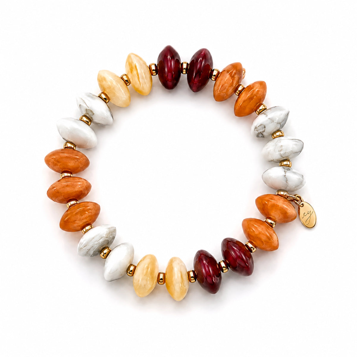 Organic Pebble Stretch Bracelet
