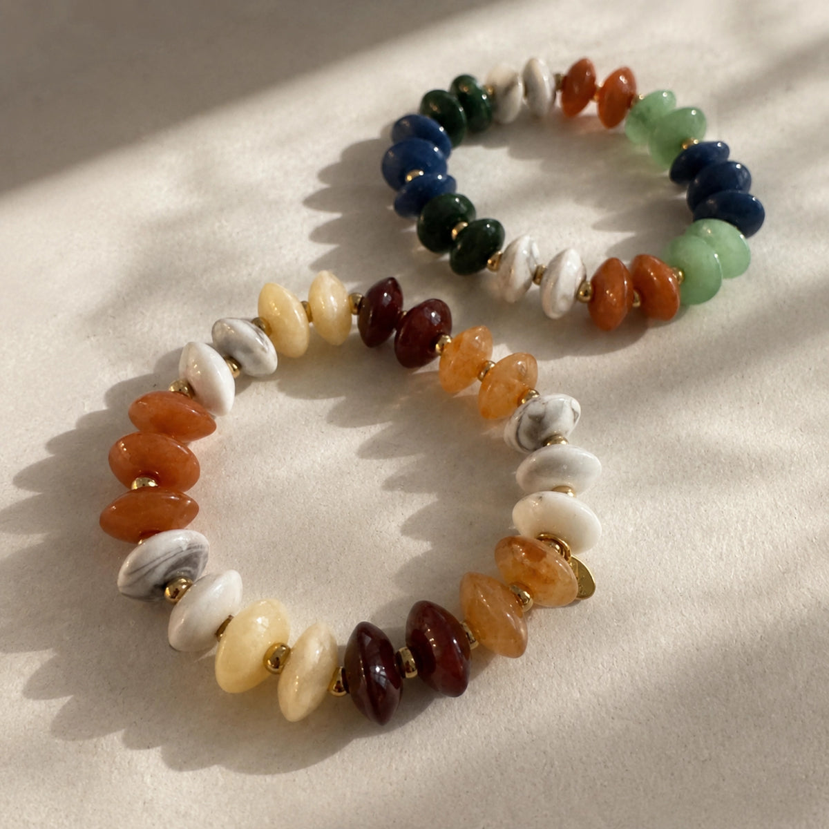 Organic Pebble Stretch Bracelet