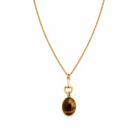 Equestrian Bit Natural Stone Necklace