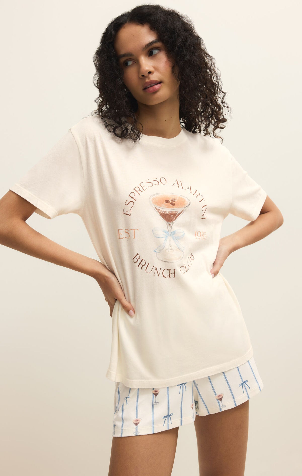 Espresso Martini Boyfriend Tee Vanilla Ice