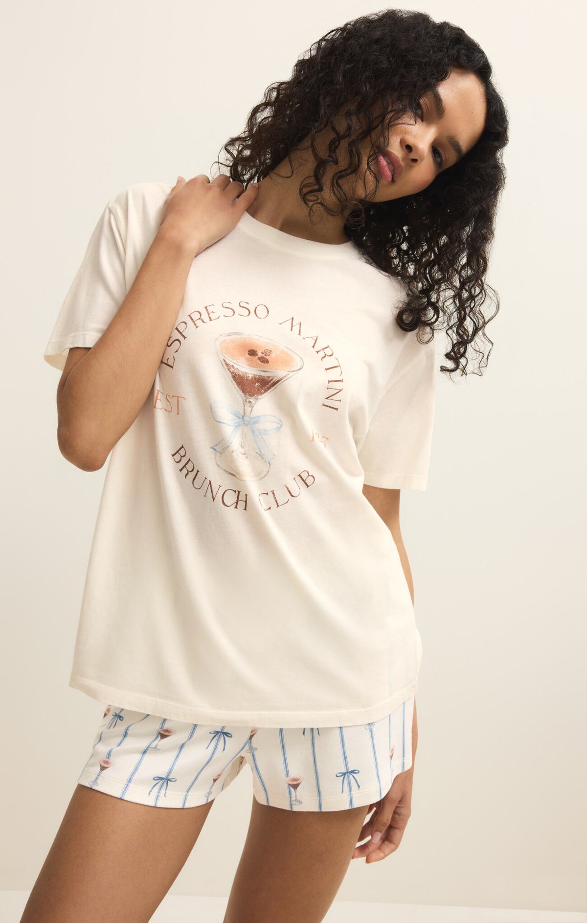 Espresso Martini Boyfriend Tee Vanilla Ice