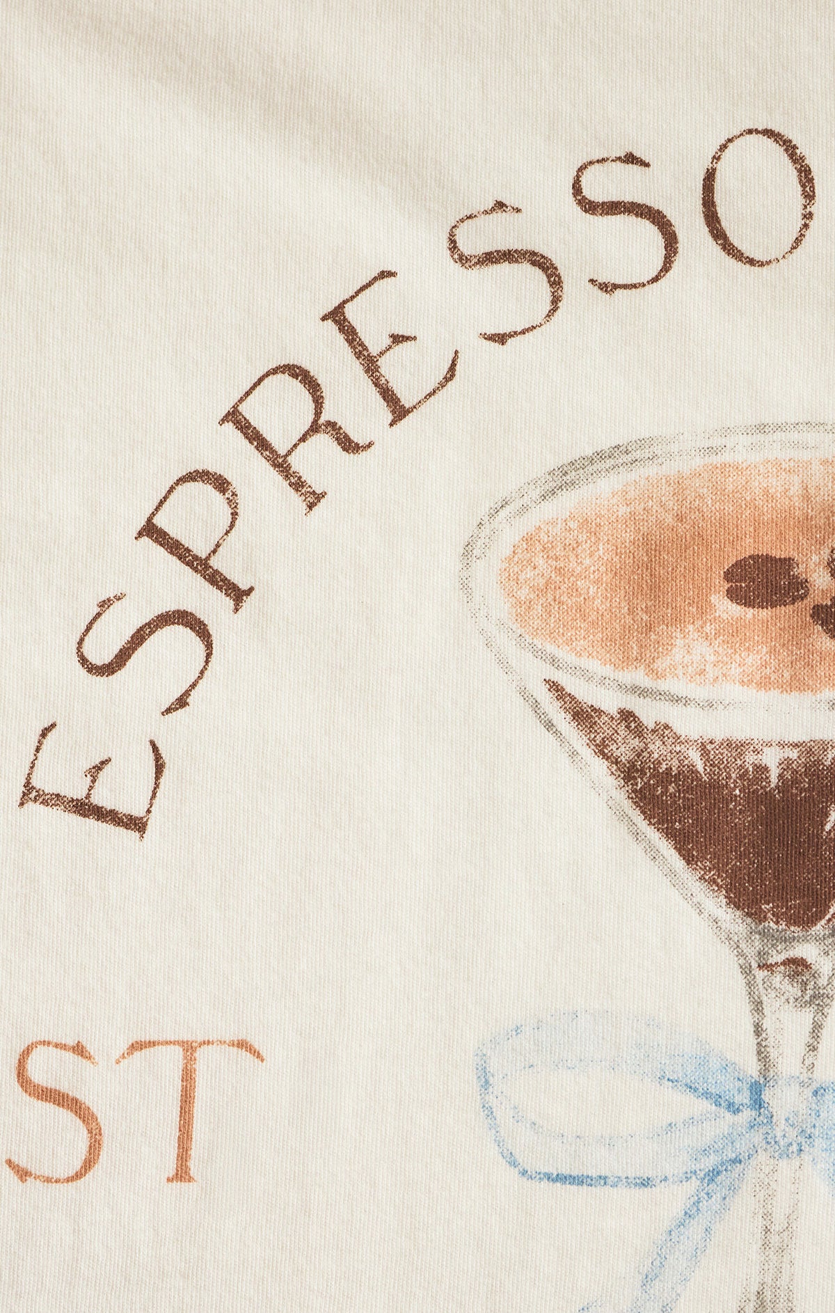 Espresso Martini Boyfriend Tee Vanilla Ice