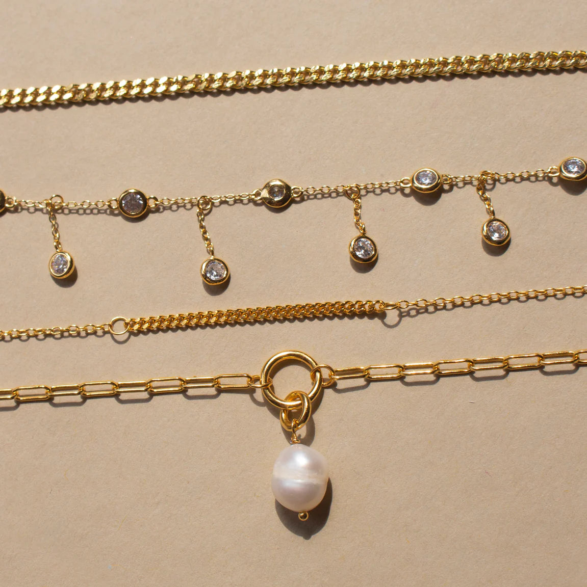 Dani Chain Necklace Gold