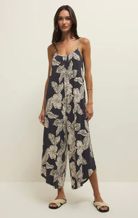 Flared Asha Floral Jumpsuit