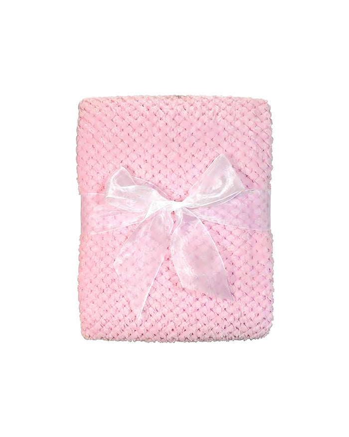 Fleece Blanket Pink Corn