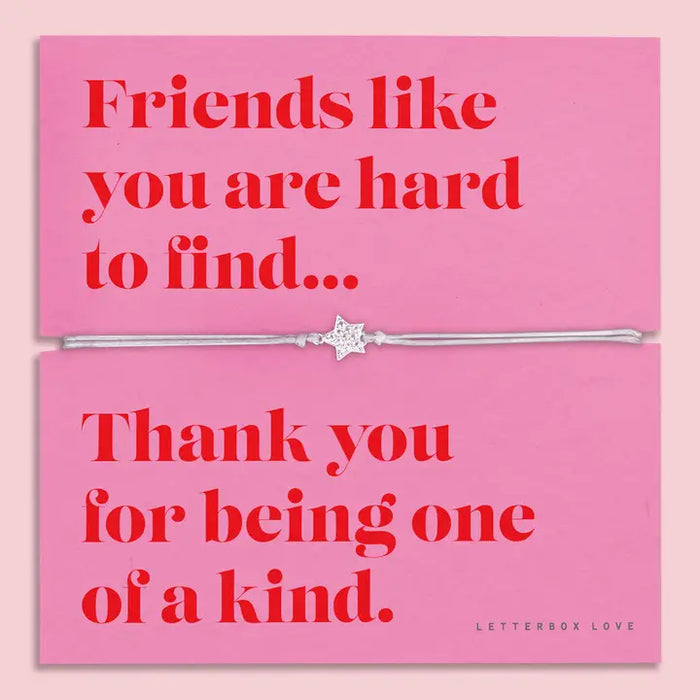 Friendship Thank You Bracelet