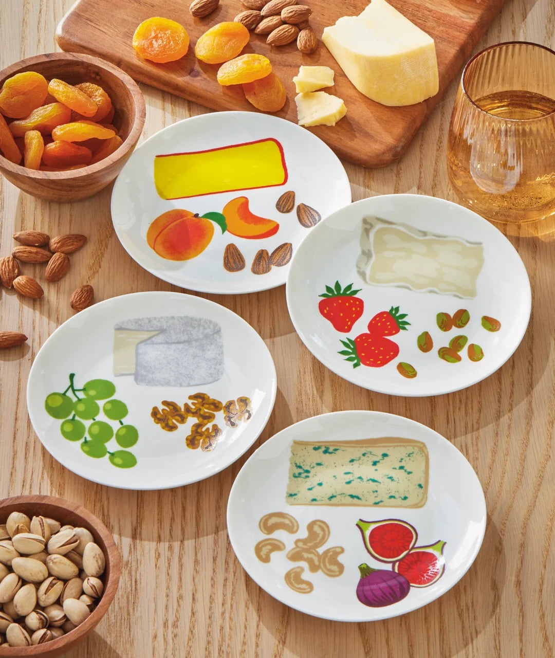 Fromage Appitzer Plate Set