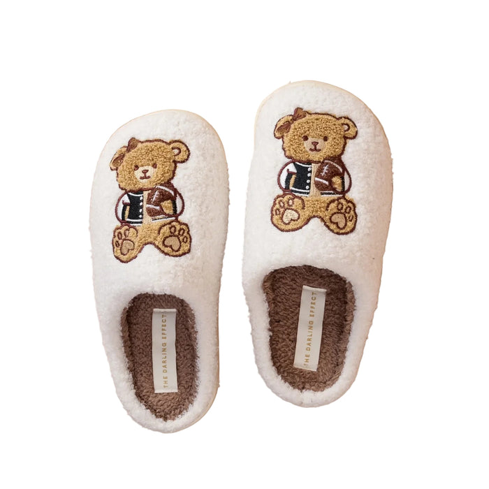 Fuzzy Slippers Touchdown
