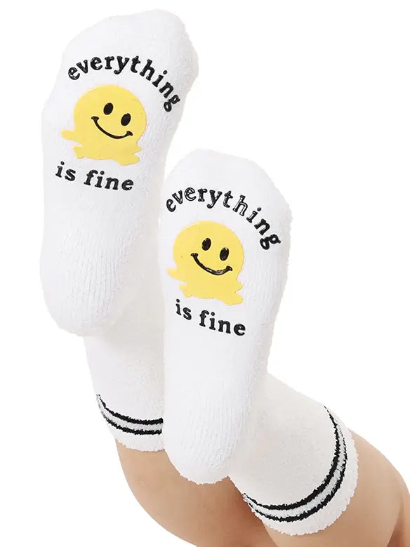 It's Fine Fuzzy Socks