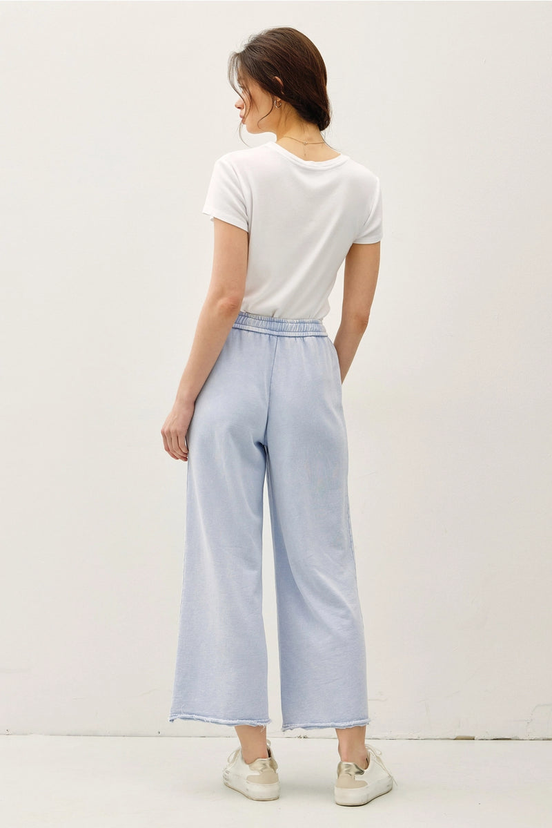 Garment Dye Cotton Fleece Joggers