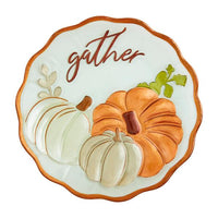 Gather Glass Platter