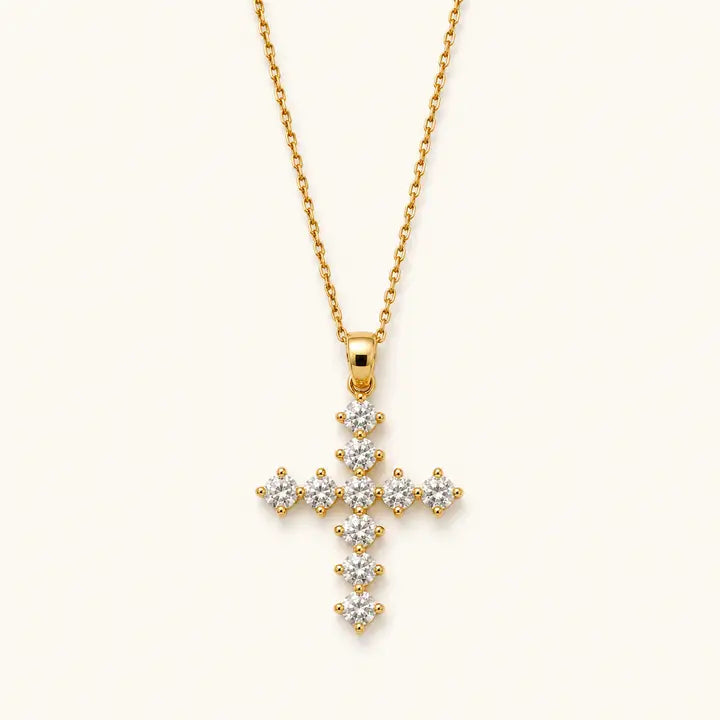 Grace Diamond Cross Necklace