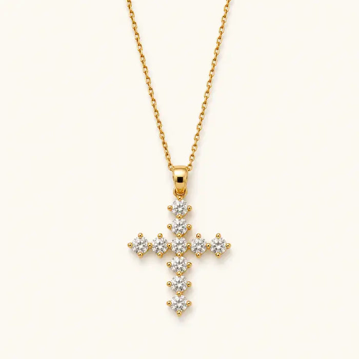 Grace Diamond Cross Necklace
