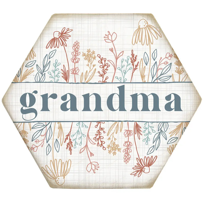 Grandma Florals Coaster