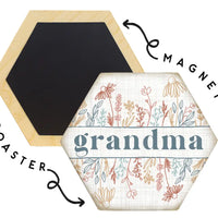 Grandma Florals Coaster