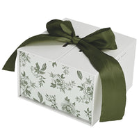 Green Delft Trinket Dish With Lid