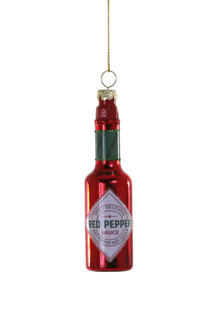 Red Hot Sauce Ornament