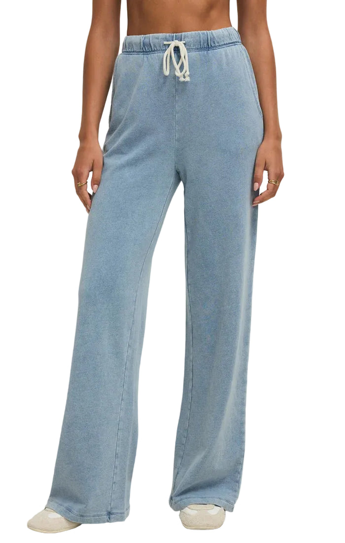 Hunter Knit Denim Pant Ocean Air Indigo