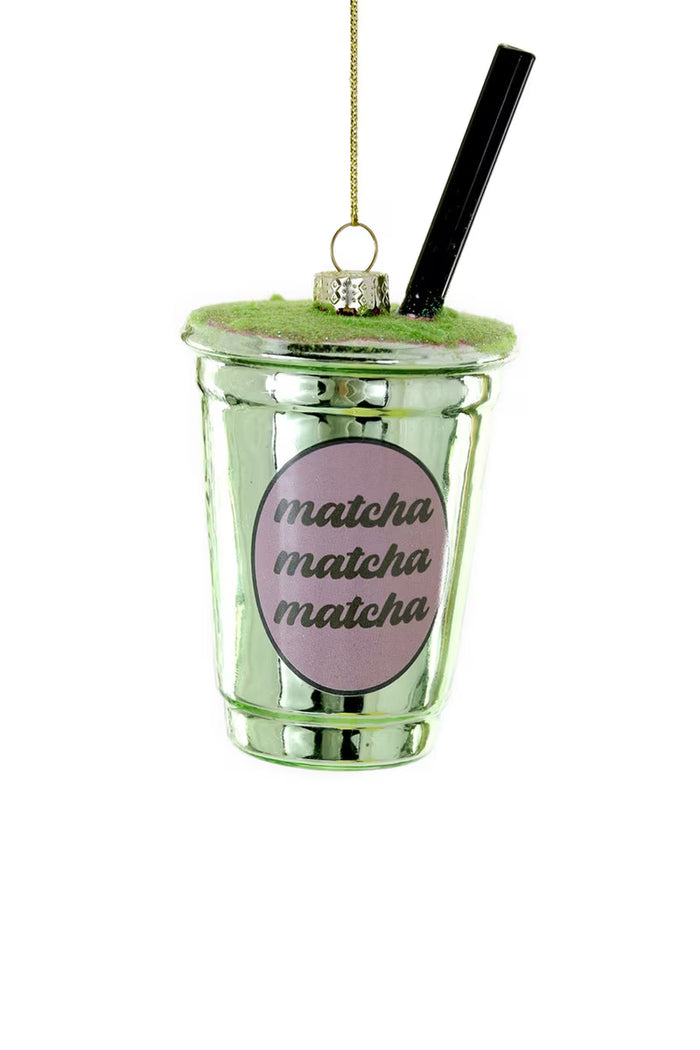 Iced Matcha Ornament