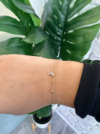 Certainly Celestial Gold Chain Bracelet