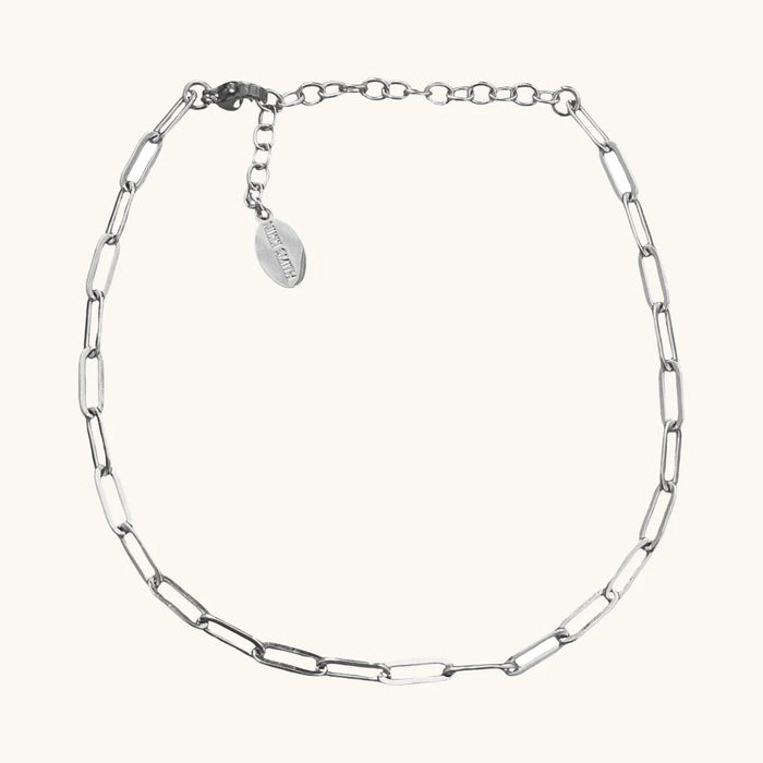 Waterproof Sasha Anklet Silver