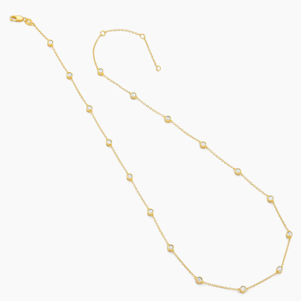 In the Loop Chain Necklace Silver