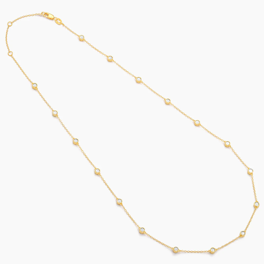 In the Loop Chain Necklace Silver