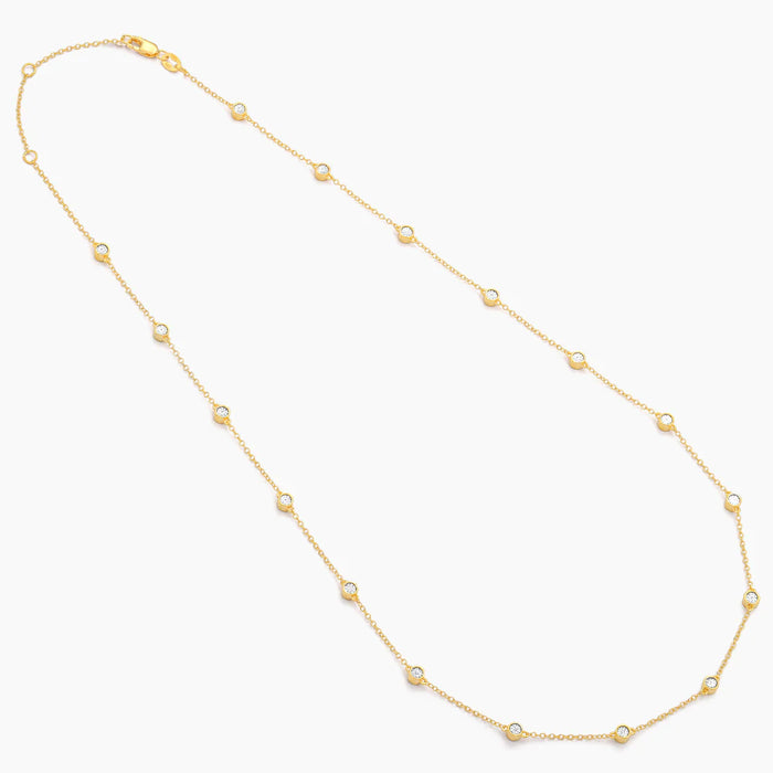 In the Loop Chain Necklace Silver