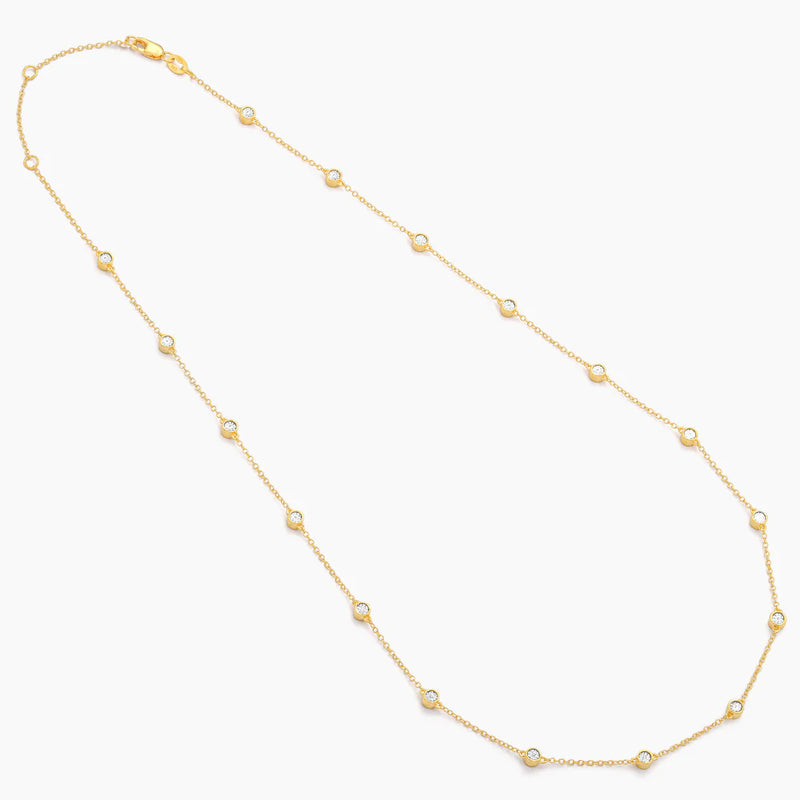 In the Loop Chain Necklace Silver