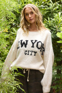 Jacquard Destination Sweater